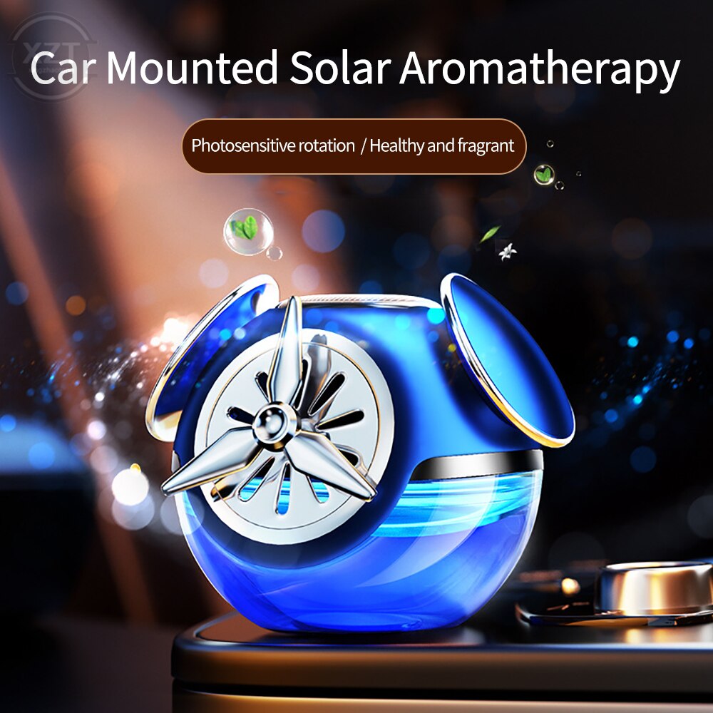 VIvolux | Rotierender Parfüm Solar Aromatherapie Auto-Lufterfrischer