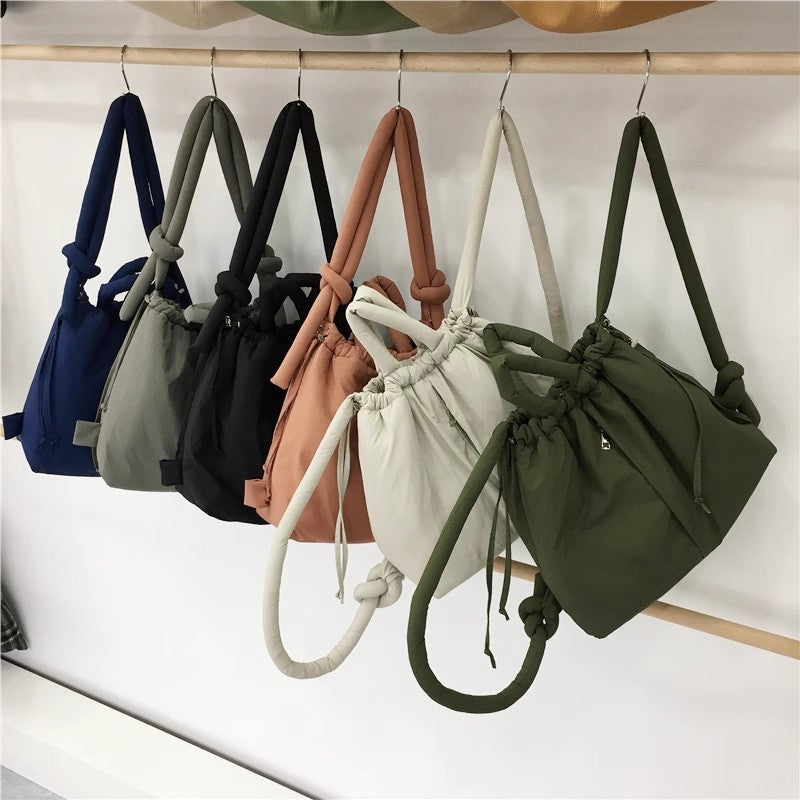 Riva Puffer Handtasche – Stilvolle Tragetasche mit Schulterriemen | Brehn