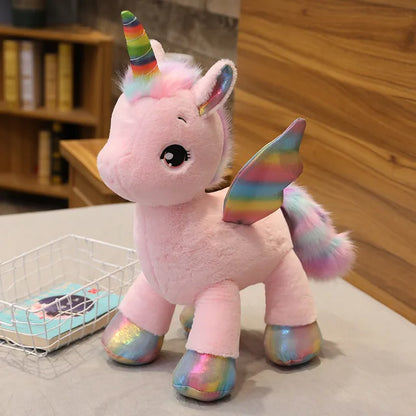 Brehn | Einhorn Plüschtiere Kinder weiches Pferd Plüschtier Geschenk für Kinder