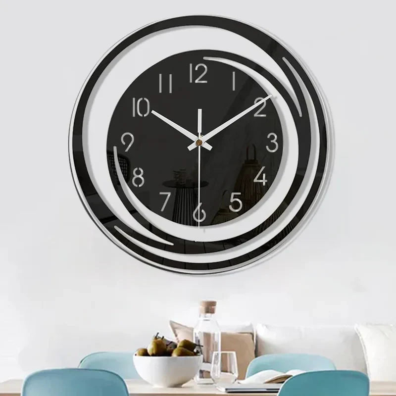 Brehn | Moderne Wanduhr mit minimalistischem Design