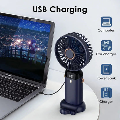 Elektrischer Ventilator Tragbare Klimaanlage Mini Kühler Wiederaufladbare Nackenventilatoren für Zuhause Kostenloser Versand Hand Usb Klimatisierungsblätter | Brehn