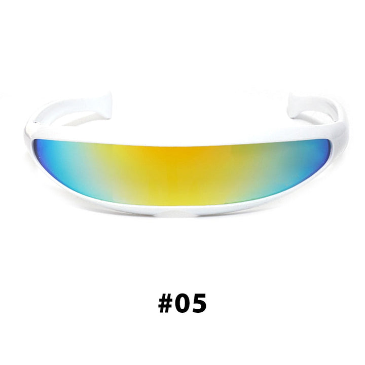 VIvolux | Futuristische Cyborg Cosplay Sonnenbrille