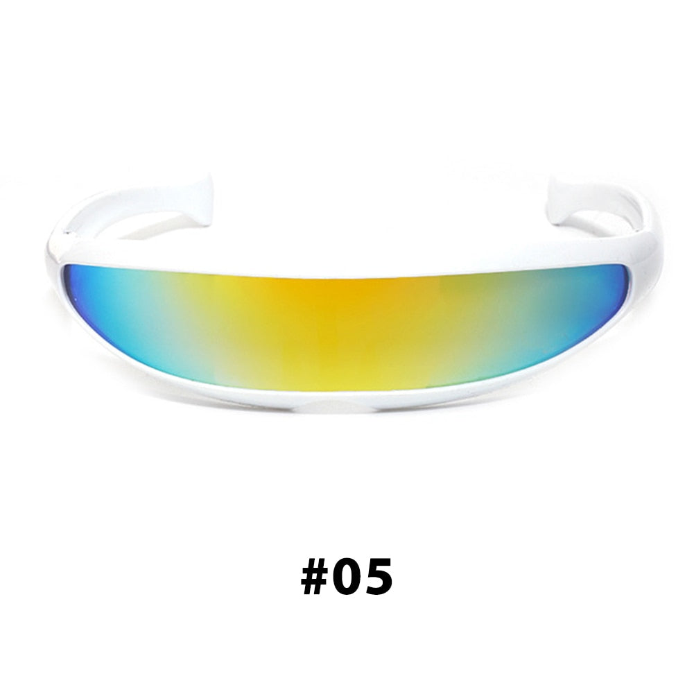 Brehn | Futuristische Cyborg Cosplay Sonnenbrille
