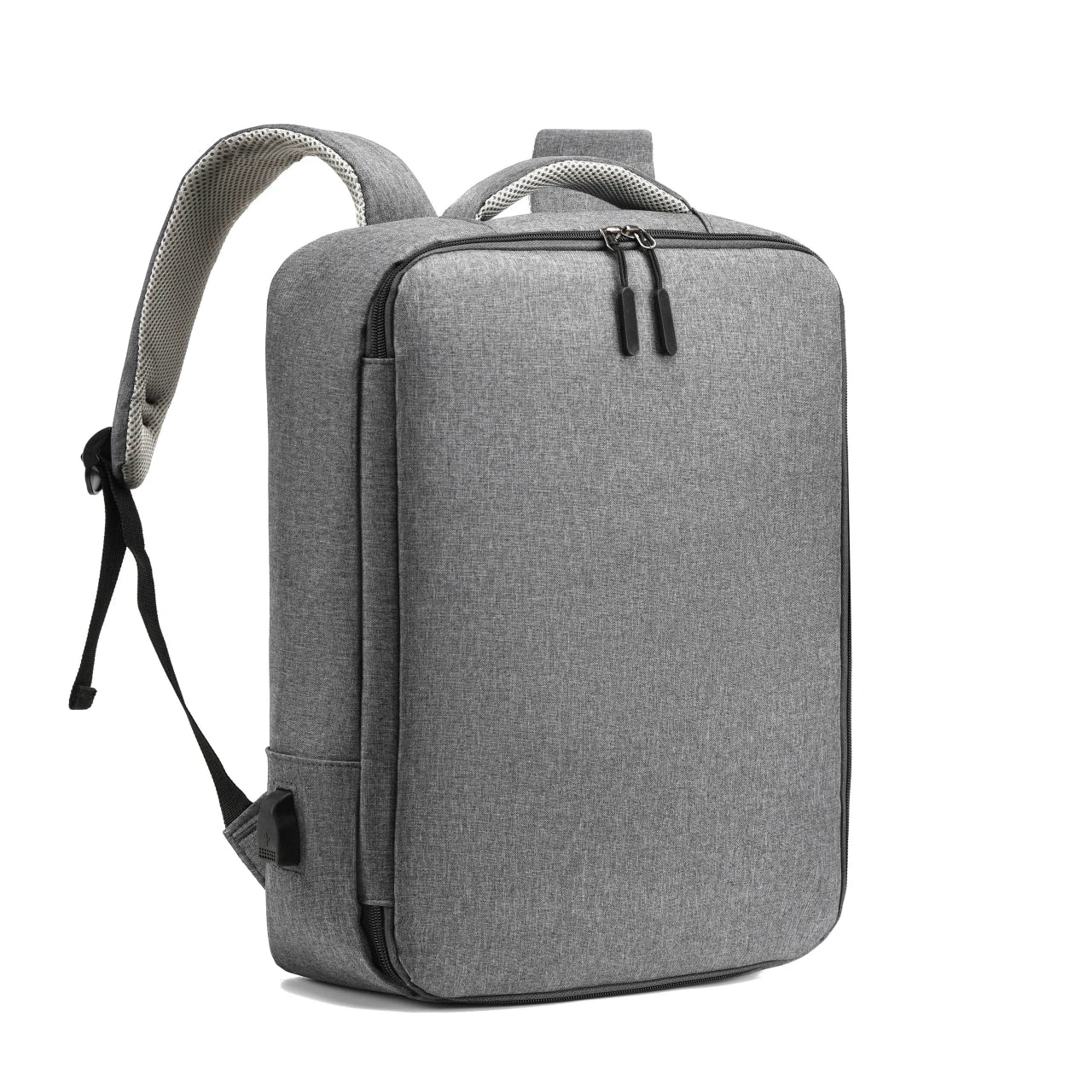 Brehn | Moderner TechSafe Rucksack - Mit praktischer USB-Ladefunktion