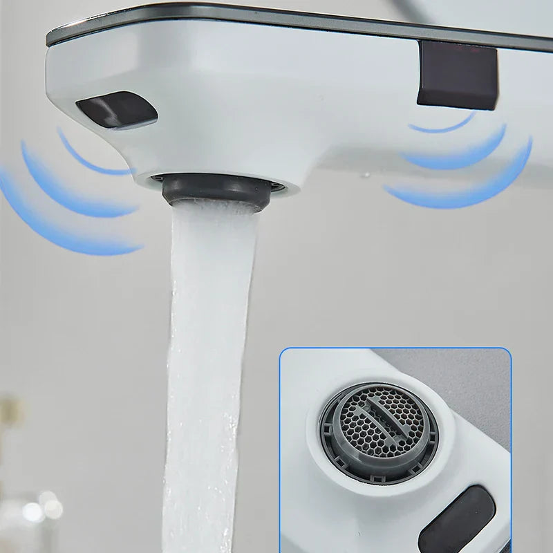 Smart Sensor Energiesparender Digitalanzeige Wasserhahn