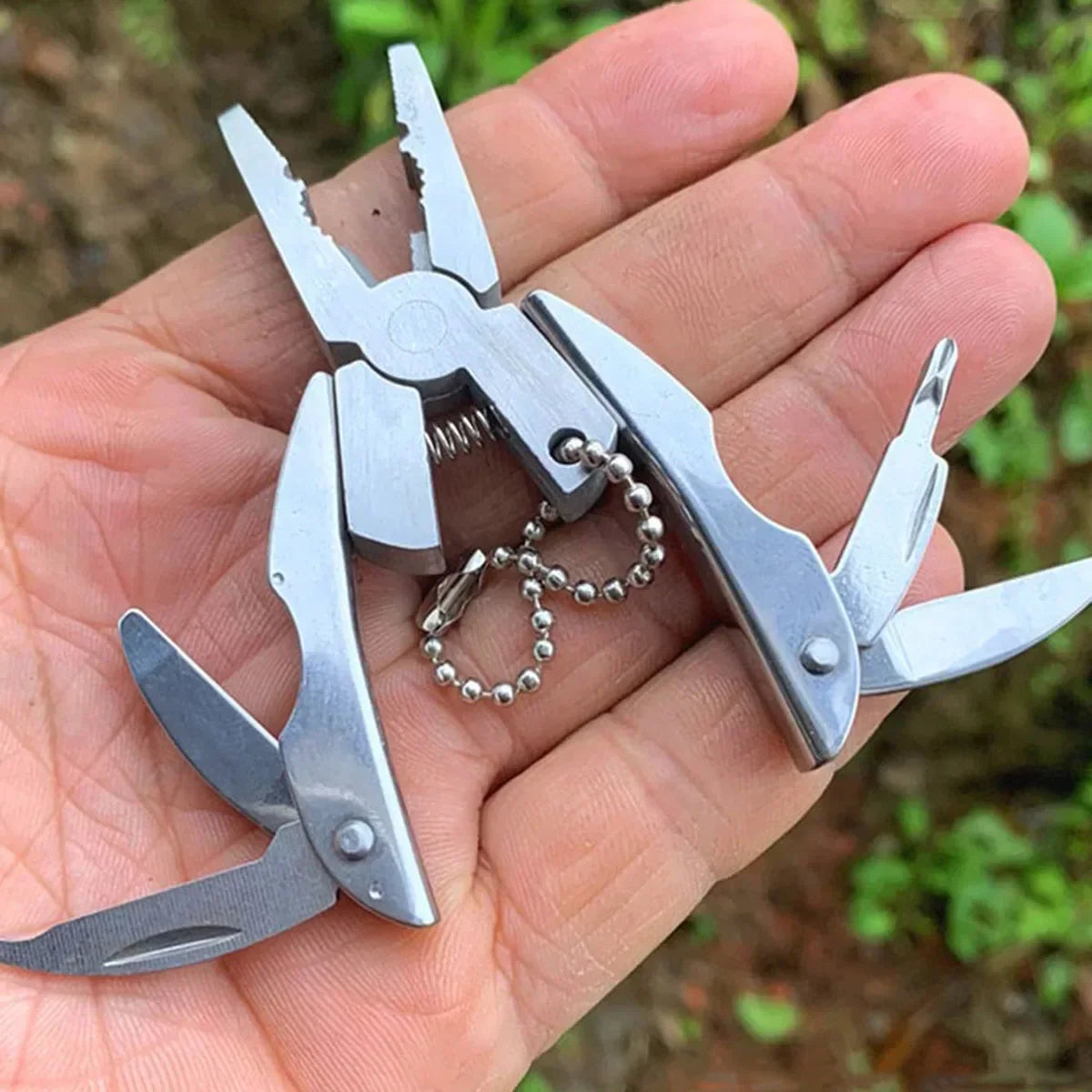 Brehn | Edelstahl Edge EDC Multi-Tool Notfall Schlüsselanhänger