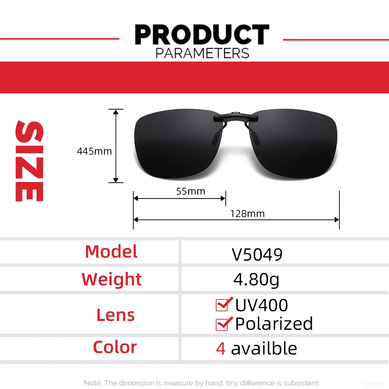 Clip-On Sonnenbrille polarisiert UV400 | Brehn