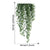 Realistische grüne Ranken Wandaufkleber 54x105cm grüne Blätter Wandsticker abnehmbar abziehbar und aufkleber PVC Vinyl Wandmural für kreative DIY Wohnkultur | Brehn