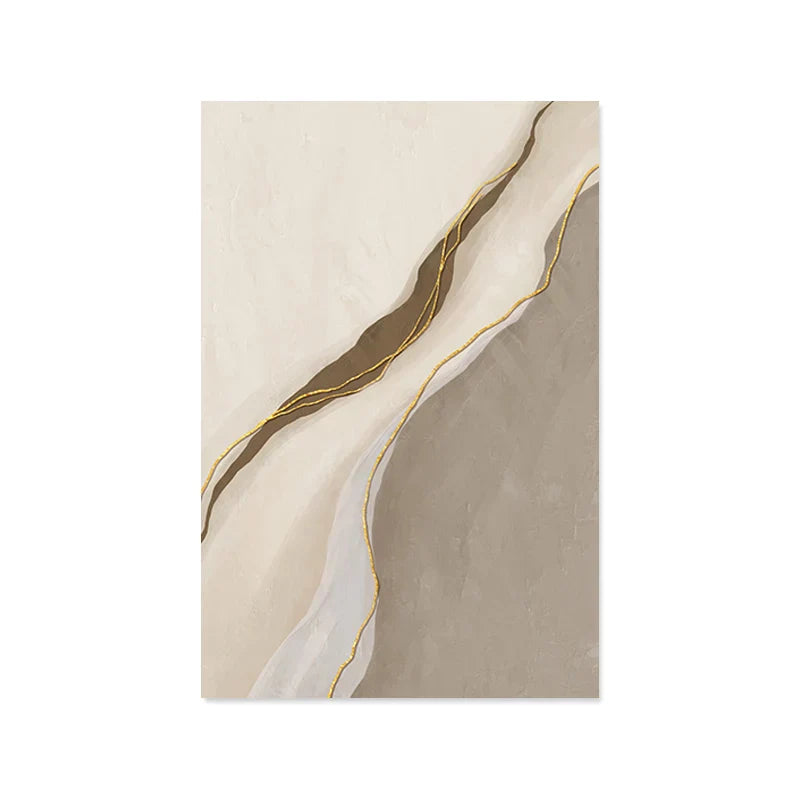 Moderne geomorphe abstrakte Wandkunst Feinkunst Grau Beige Braun Leinwanddrucke Bilder für das Wohnzimmer Zeitgenössische Wohnraumdekoration | Brehn