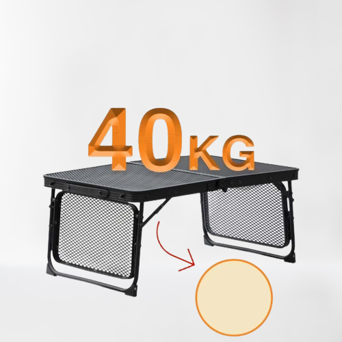 Brehn | Tragbarer Einfacher Tragbarer BBQ Camping Tisch