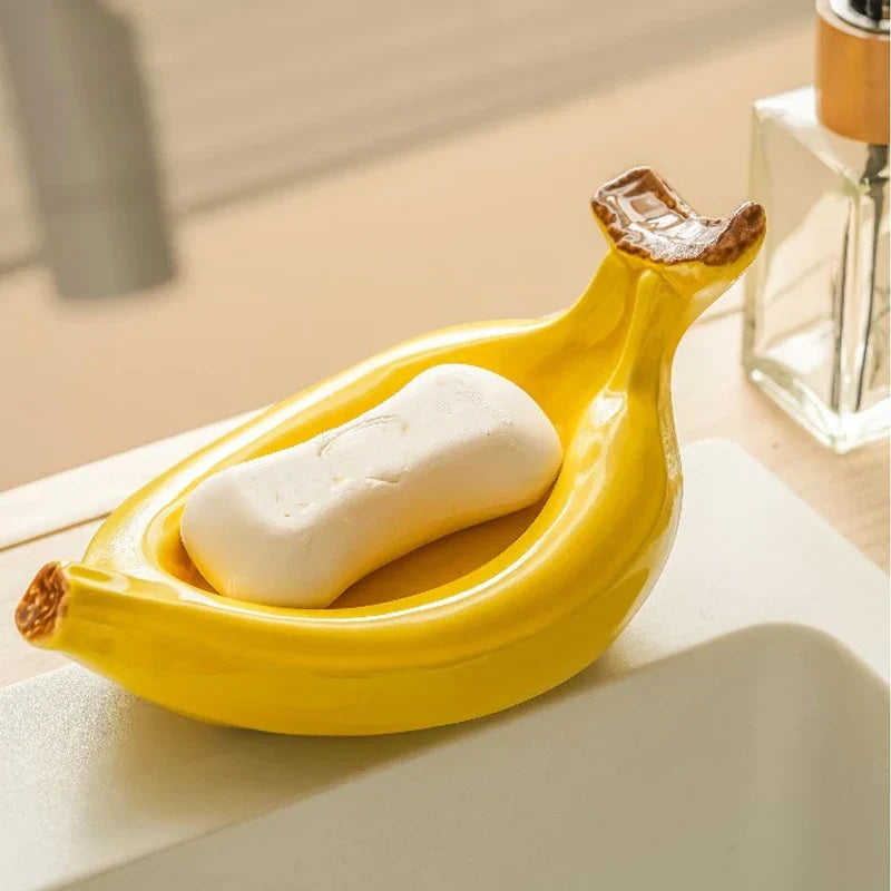 Kreative Keramische Bananenseifenbox | Brehn