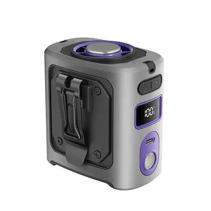 8000mAh tragbarer Kühl-Hüftventilator mit Powerbank & LED-Licht – FrostBreeze | Brehn