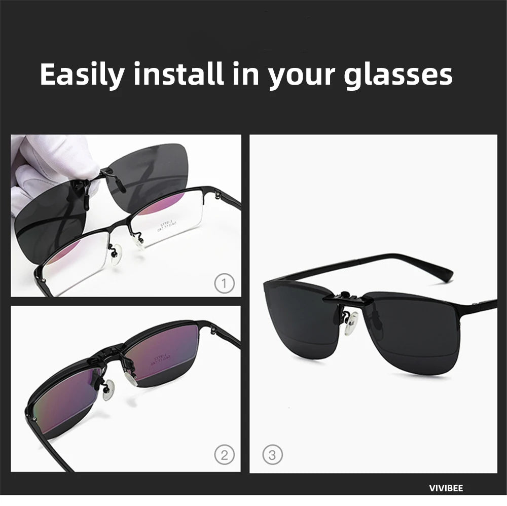 Clip-On Sonnenbrille polarisiert UV400 | Brehn