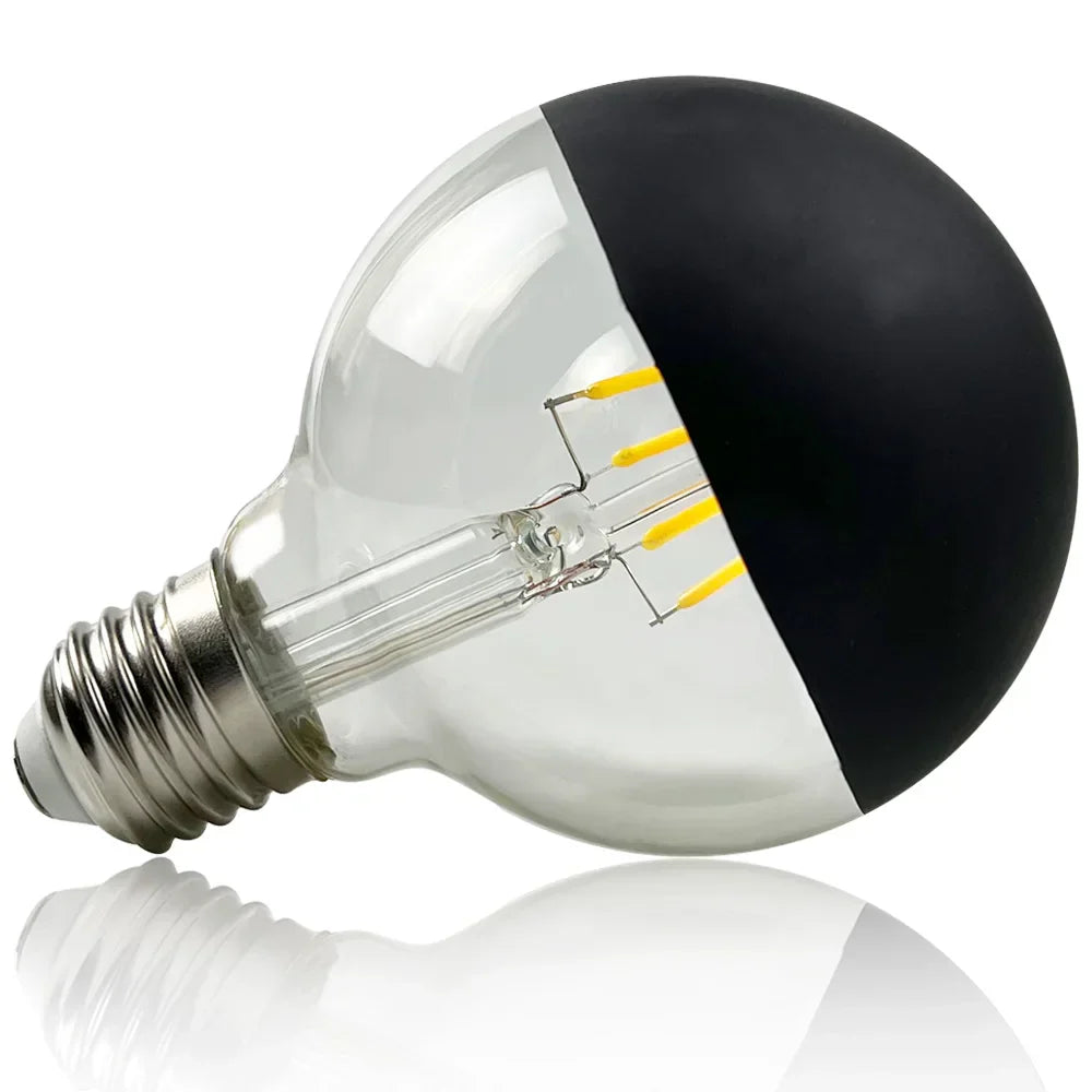 Vintage LED Glühbirne – Retro Tischleuchte mit Holzsockel | Brehn