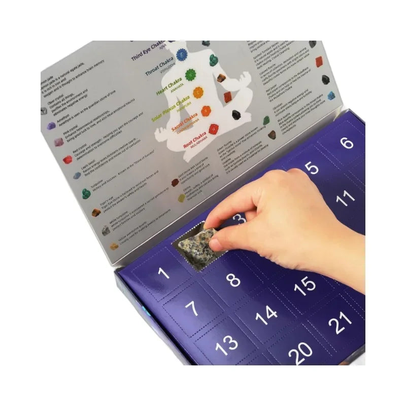 Brehn | GemMagic – Kinder Adventskalender mit 24 glänzenden Edelsteinen
