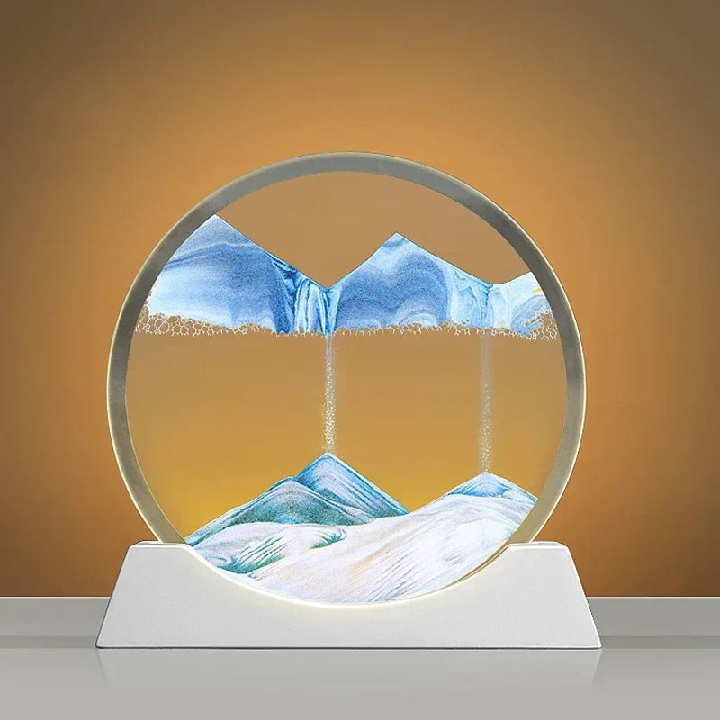 Brehn | Bewegende Sand Tischlampe