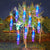 Brehn | GlowCascade – Hängeleuchten LED-Lichtstränge für Garten & Party