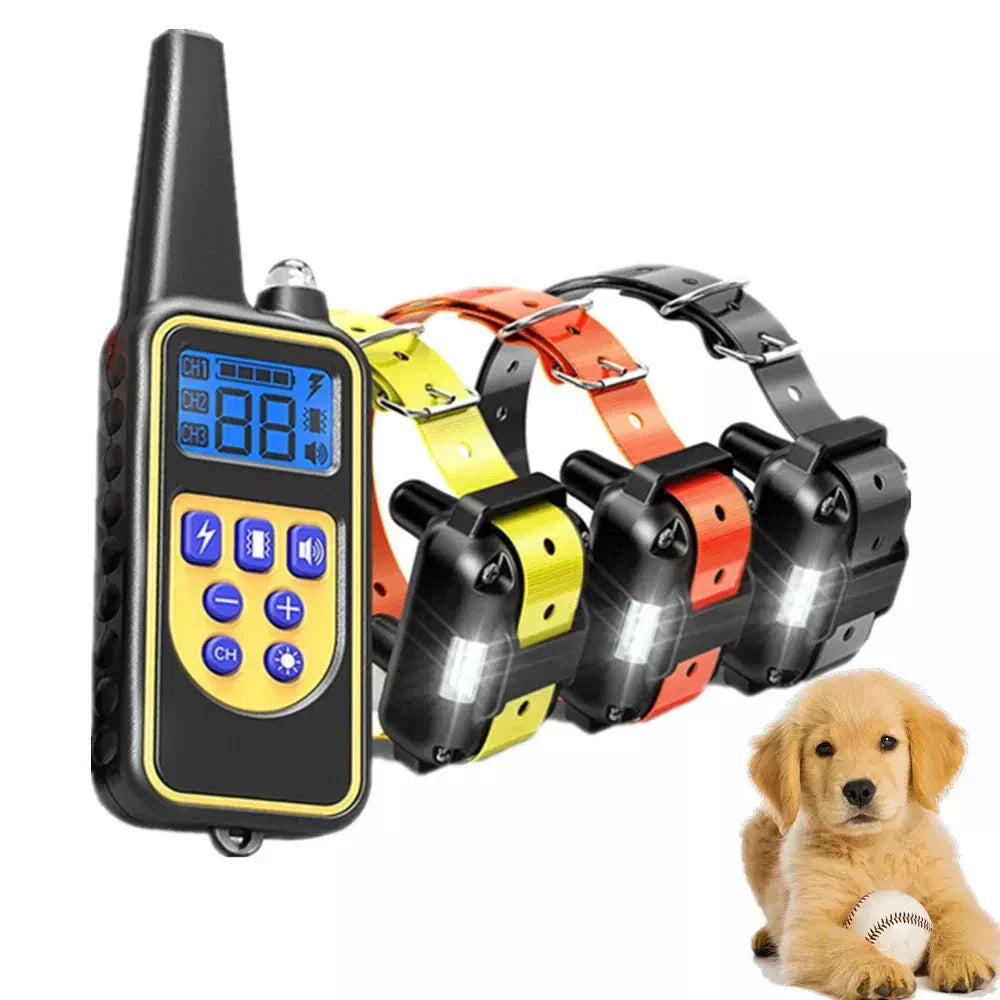Brehn | Elektrisches Trainingshalsband | Wasserdicht und wiederaufladbar für alle Hunde