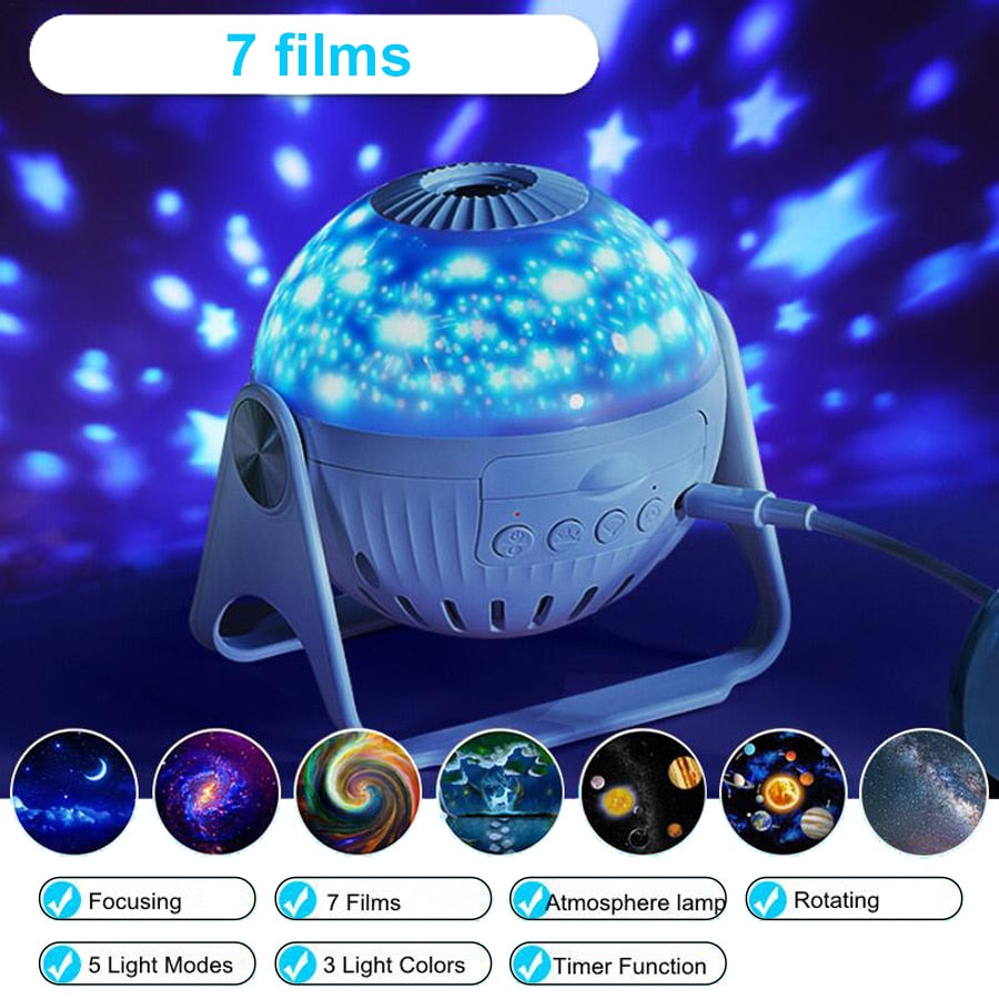 Brehn | Galaxy Nachttischlampe
