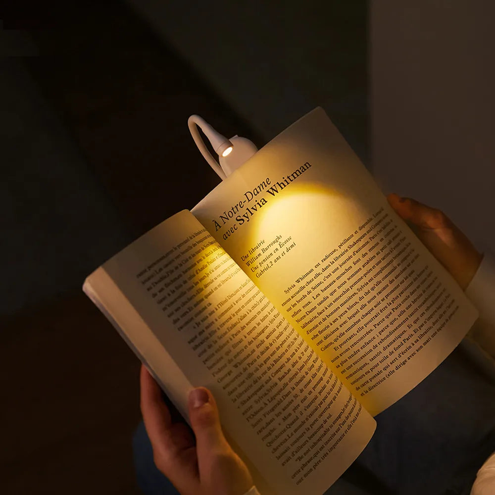 Tragbare Clip Buch Licht LED Lampe