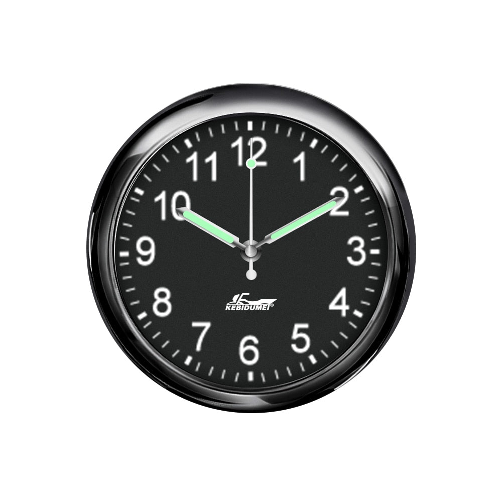 Brehn | Aufklebbare Auto Armaturenbrett Leuchtende Uhr