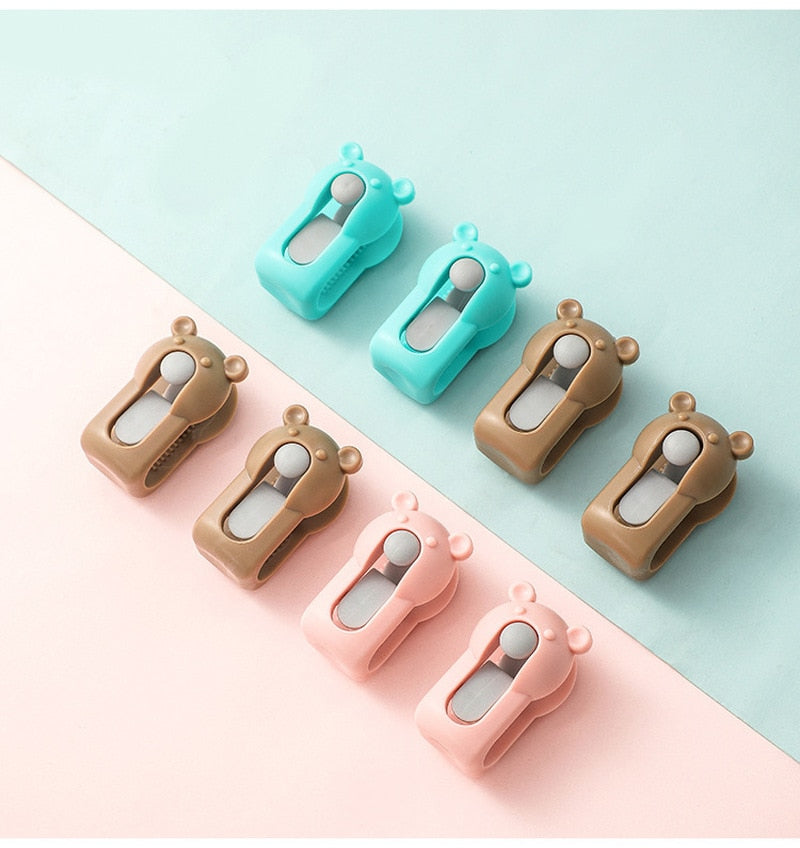 4 Stück Bär Rutschfeste Bettclips | Brehn