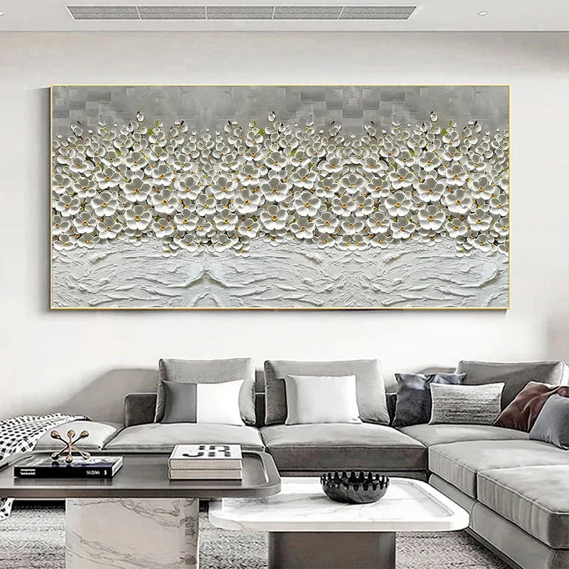 Moderne abstrakte Blumenbaum Wandkunst Fine Art Leinwanddrucke Große Größen Bilder Für Wohnzimmer Schlafzimmer Home Office Kunstdekoration | Brehn