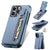 VIvolux | Zip Zip Elegance Geldbörse iPhone Hülle