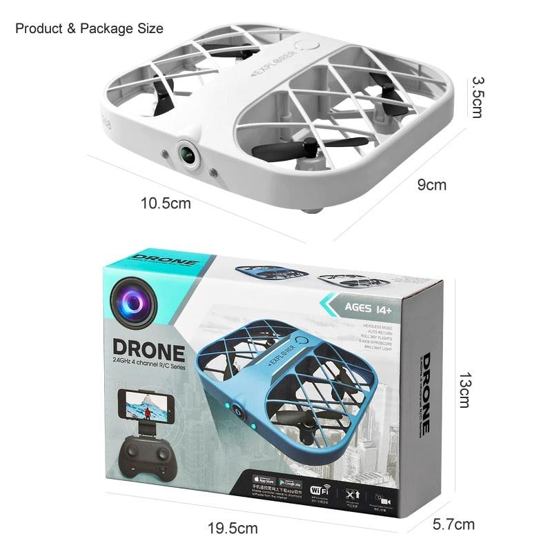 Brehn | 360 Grad Wifi Kamera Flip Spielzeug Drohne