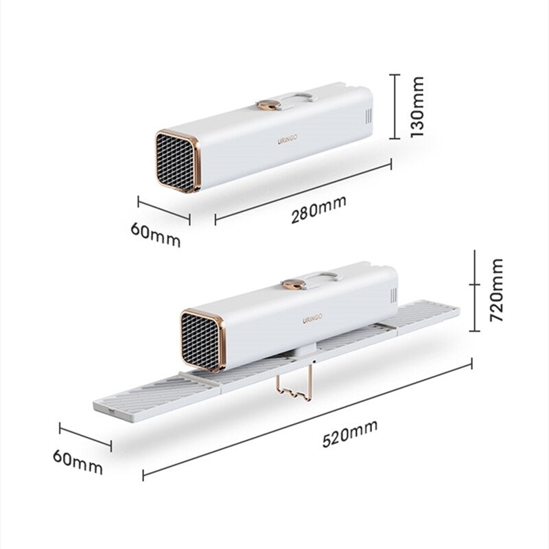 Brehn | Smart Timer Tragbarer Reise-Haartrockner