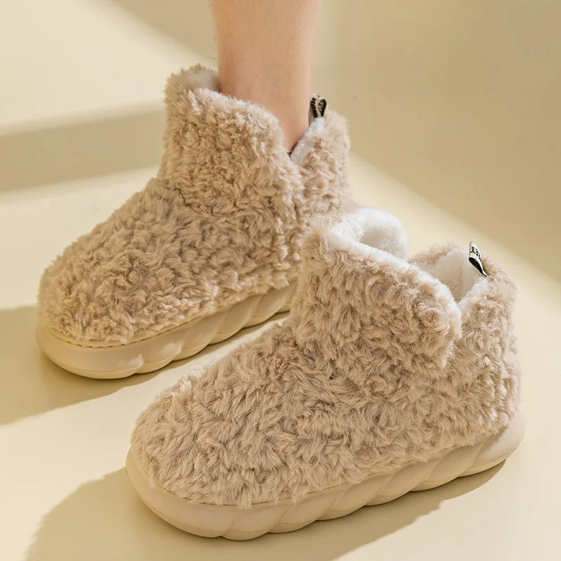 Warme und Kuschelige Damen-Hausschuhe für Herbst und Winter – Rutschfeste, Bequeme Pantoffeln für Zuhause und Freizeit | Brehn