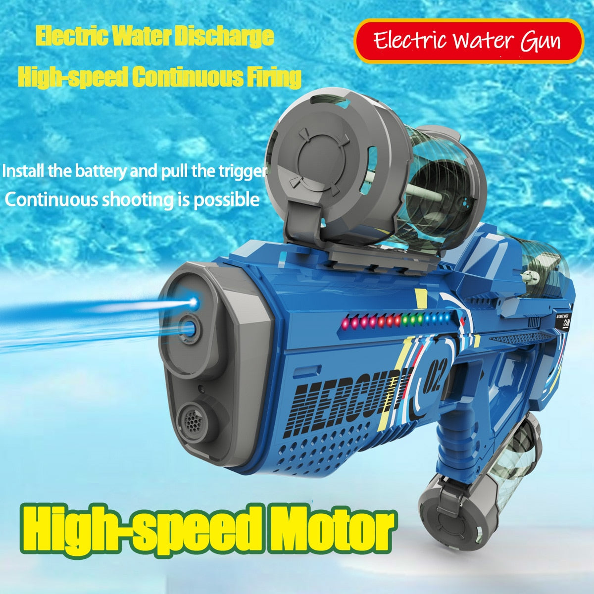 VIvolux | Aqua Assault Vollautomatische Elektrische Wasserpistole