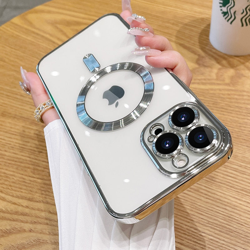 Brehn | Sky Klar Transparent Silikon iPhone Hülle