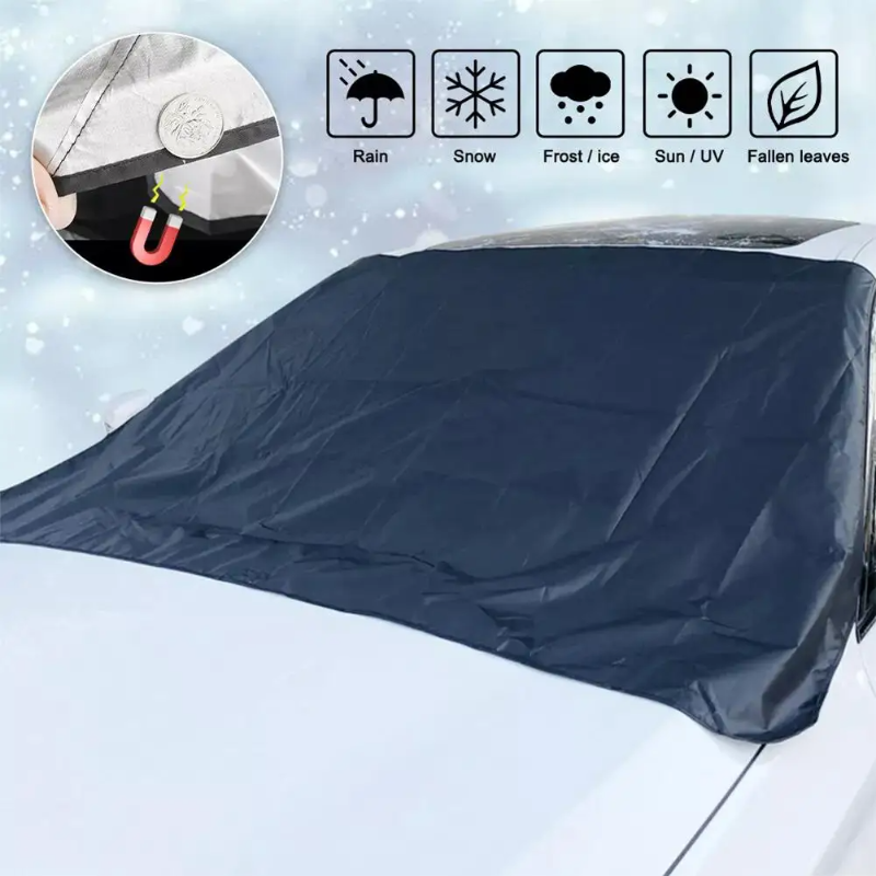 AllWeather Shield – Magnetische Windschutzscheibenabdeckung für Auto, Anti-Reif & UV | Brehn