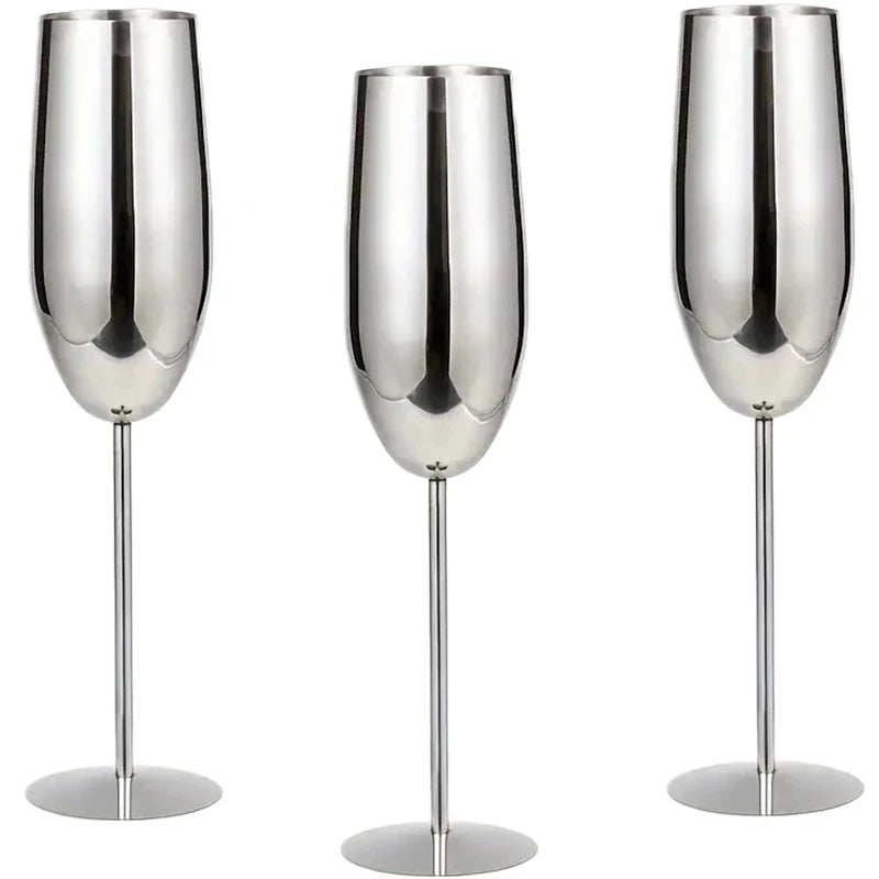 Brehn | Edelstahl Gläser (Set von 6)