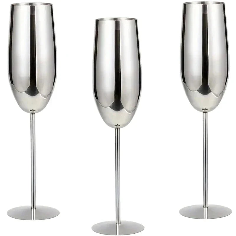 Brehn | Edelstahl Gläser (Set von 6)