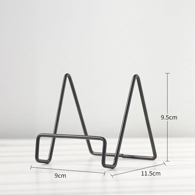 Brehn | Eisenkunst Multi-Use Display Stand: Vielseitiger Magazin-, Geschirr-, Bilder- und Fotoalbum-Ständer für die Wohnkultur