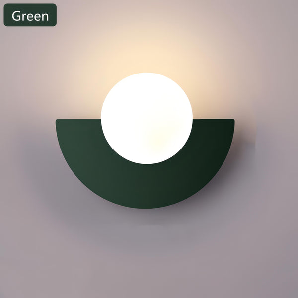 Brehn | Everest - Nordische Halbrunde Wandlampe