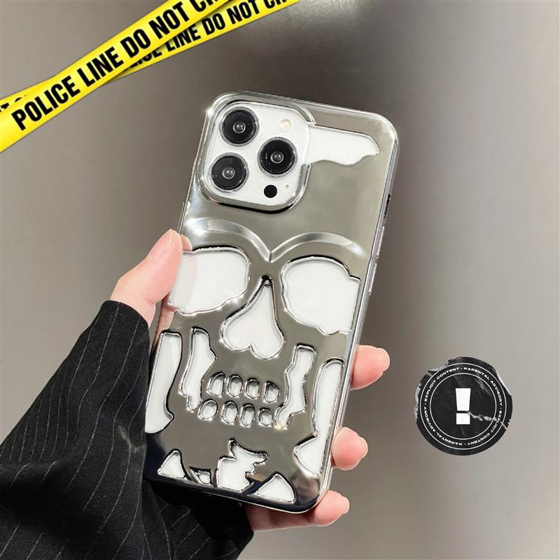 Brehn | Gothic Midnight Skull Handyhülle