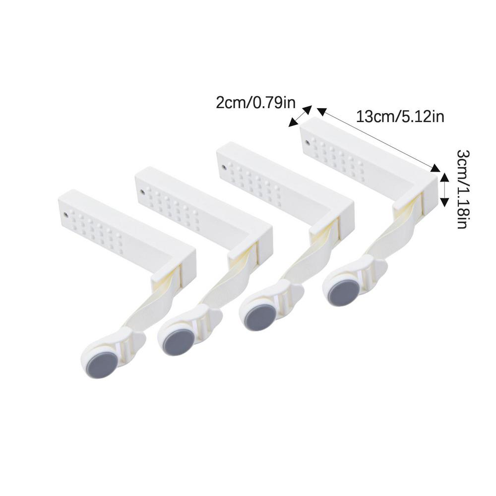 VIvolux | Rutschfeste Schlafzimmer Komfort Halter Blätter Clips