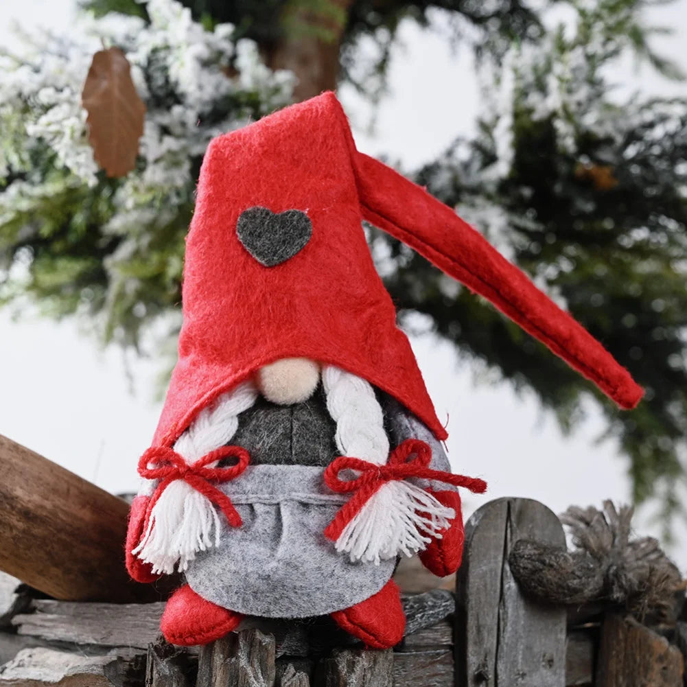 Brehn | KabouterCharm | Fröhliche Plüsch-Weihnachtsdekoration