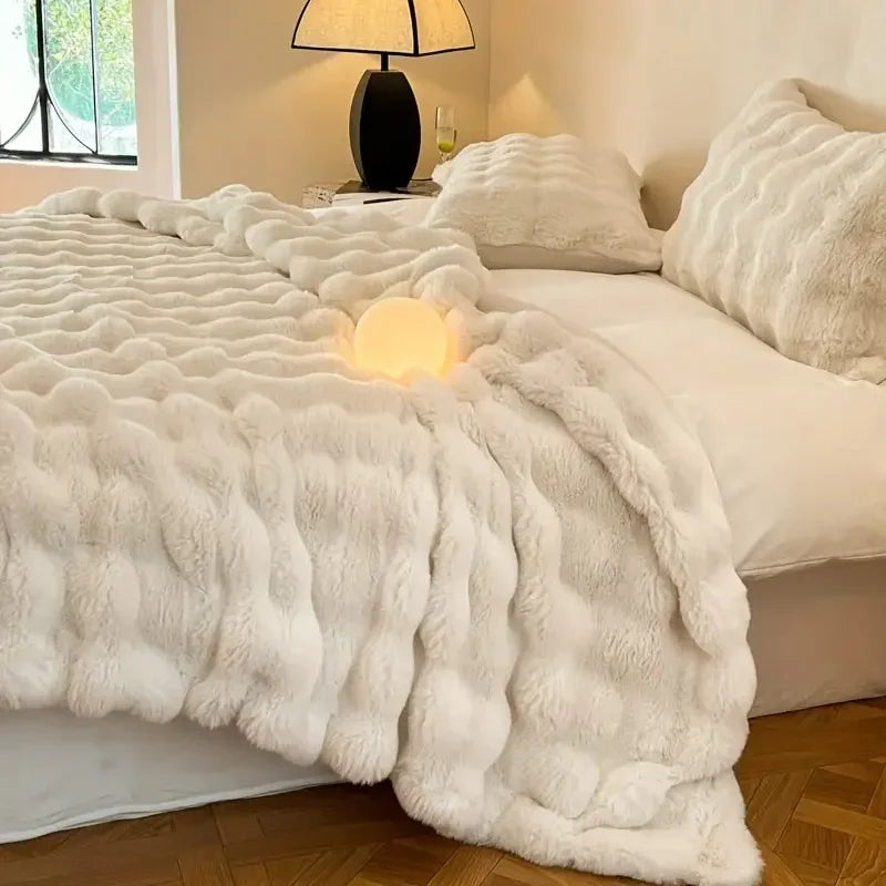FurLuxe | Wendbare Kunstfell-Decke