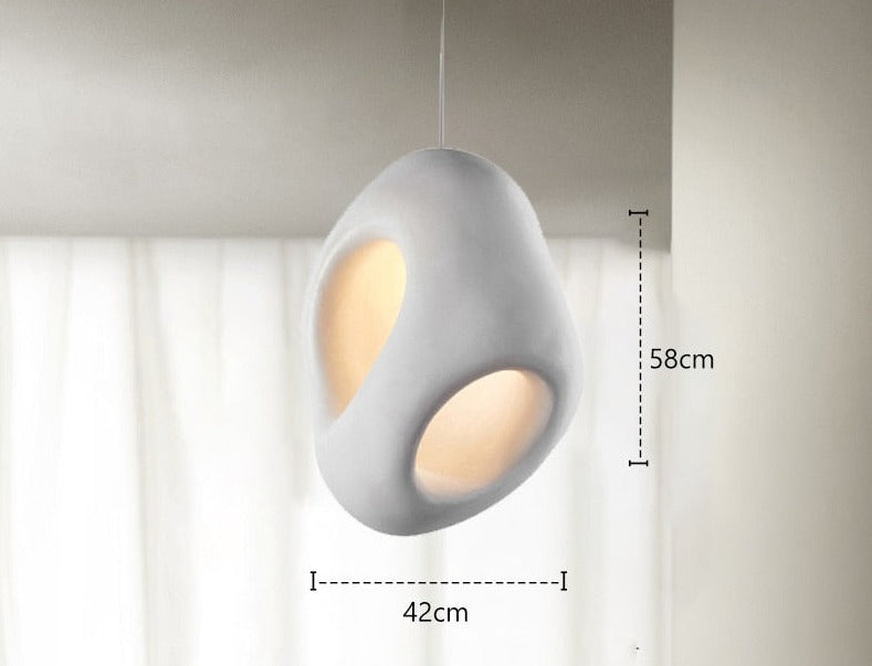 Brehn | Moderne kreative LED-Pendelleuchte Wabi Sabi
