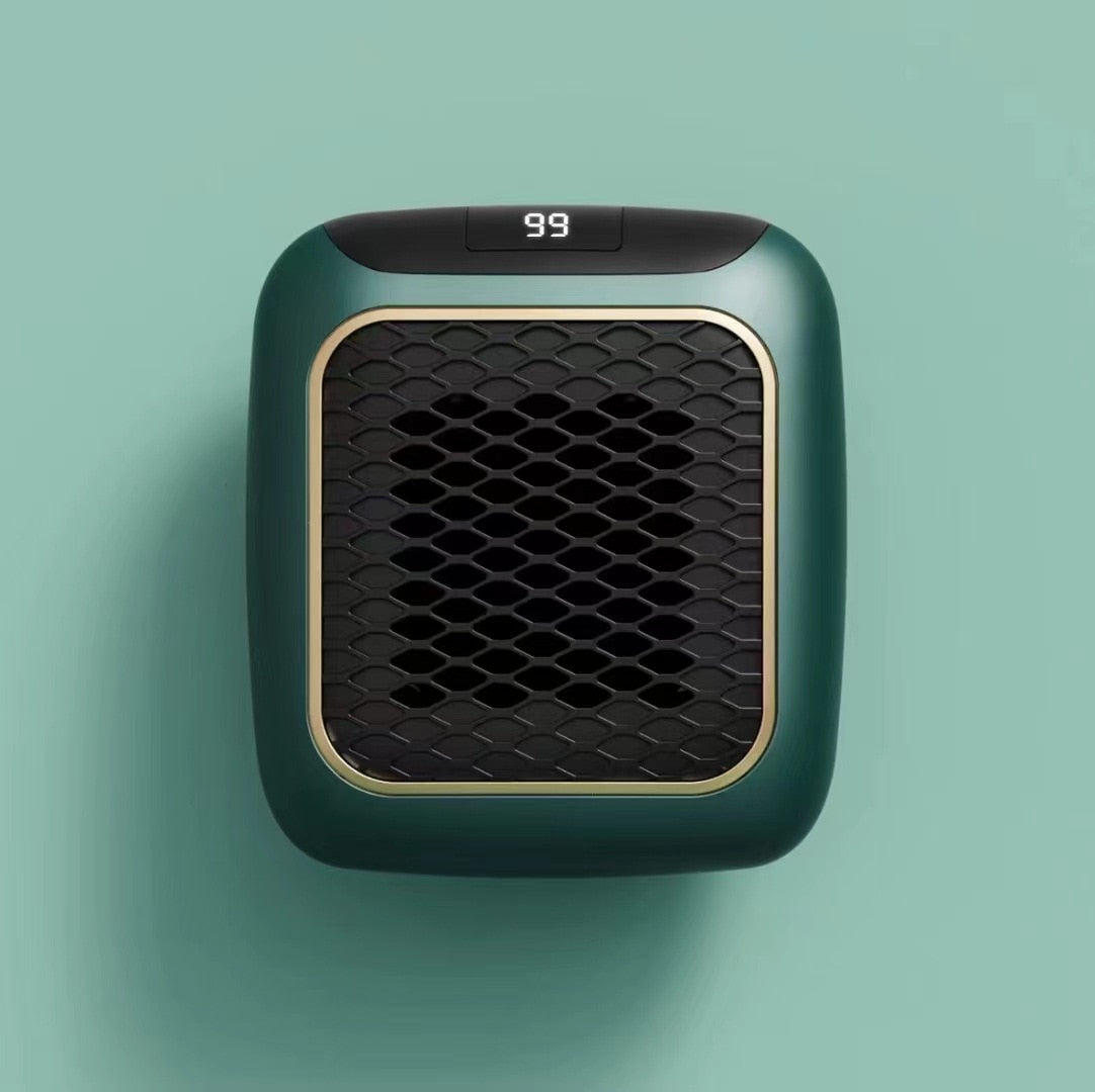 Brehn | Mini Wandmontierter Elektrischer Tragbarer Heizlüfter