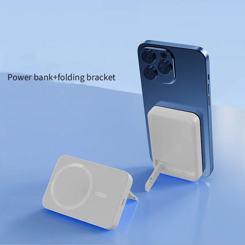 Magnetische kabellose Powerbank mit Ständer