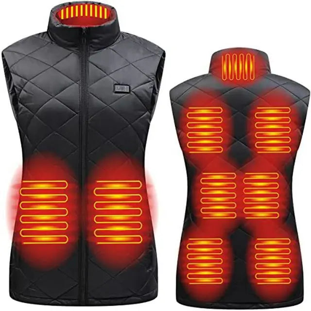 Brehn | ThermaBelle Women's Heating Vest | USB heated vest with infrared technology | Temperature regulating & lightweight | Ideal for autumn & winter