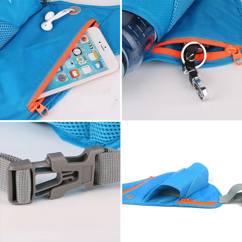 Laufgürteltasche mit Trinksystem und Handytasche für Outdoor-Sportarten
