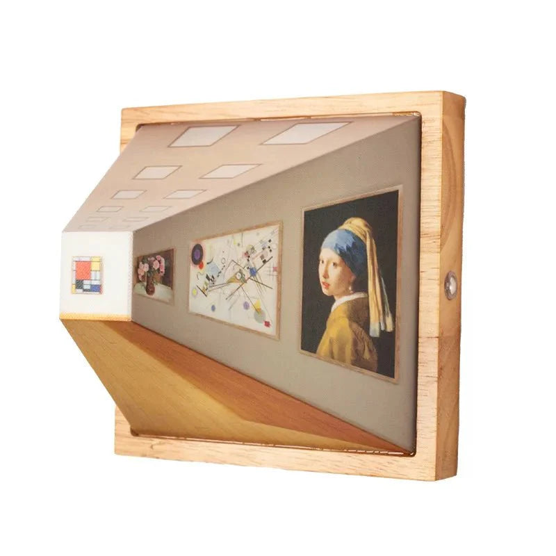 Brehn | DimenLamp - 3D LED Lampe - Moderne Wanddekoration - Einzigartige Geschenkidee