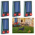 Brehn | SolarGuardix Ultraschall Vogelvertreiber Solar | Mit LED & Bewegungsmelder | Wasserdicht IP58 | 600 m² Abdeckung