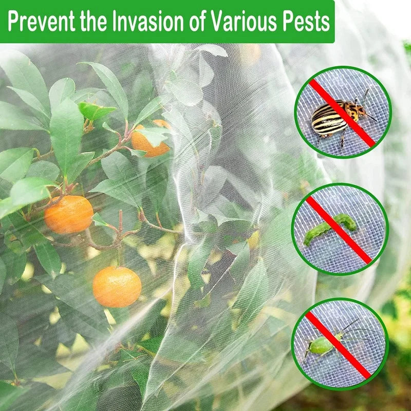 Brehn | Naturaviso Gartennetz Insektenschutz | UV-beständig & Reißfest | Pflanzenschutznetz gegen Schädlinge & Vögel